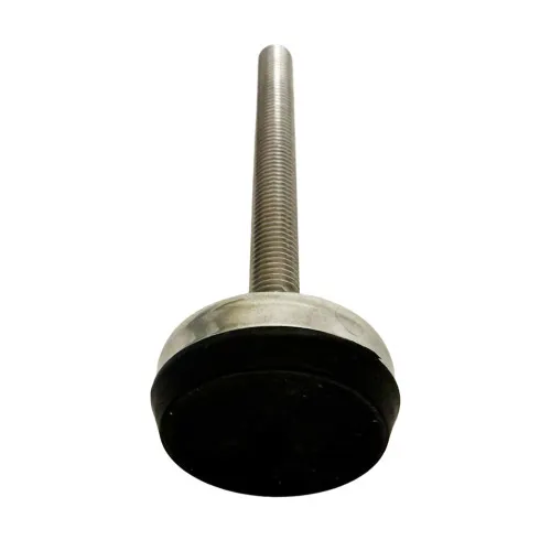 M16 x 70mm Stainless Steel Adjustable Foot - 40mm Base | Hygienic
