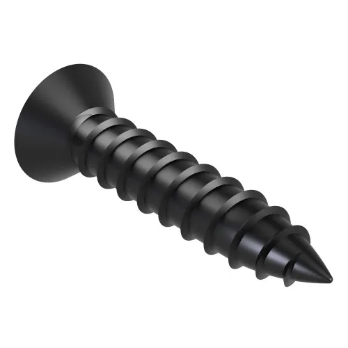 4.2mm x 25mm Torx Countersunk Self Tapping Screw DIN 7982C - Black Zinc | Vital Parts