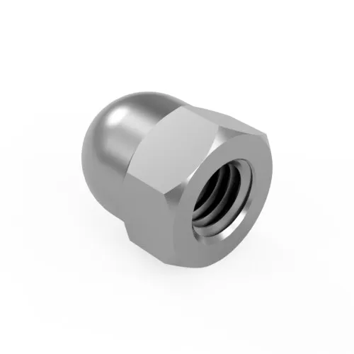 M22 x 2.5mm - Domed Hex Nuts DIN 1587 | Vital Parts