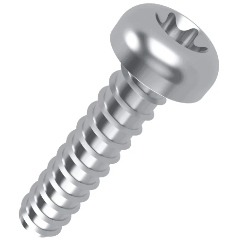 4.8mm x 16mm Torx Pan B Self Tapping Screw DIN 7981F - BZP | Vital Parts