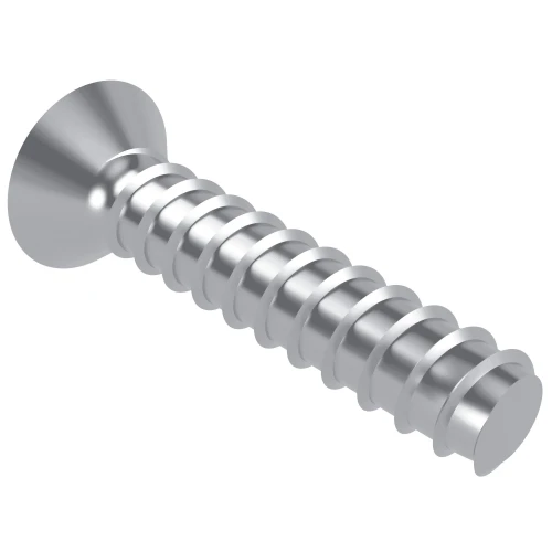 3.5mm x 19mm Pozi Countersunk B Self Tapping Screw DIN 7982FZ - Zinc Plated Steel | Vital Parts