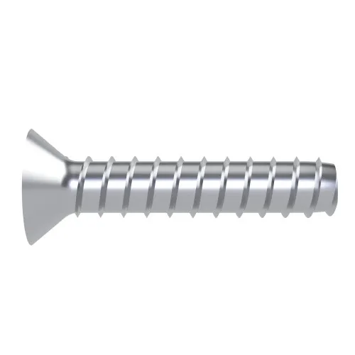 4.8mm x 19mm Pozi Countersunk B Self Tapping Screw (DIN 7982FZ) | BZP Steel