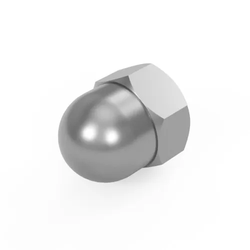 M30 x 3.5mm - Domed Hex Nuts DIN 1587 | Vital Parts