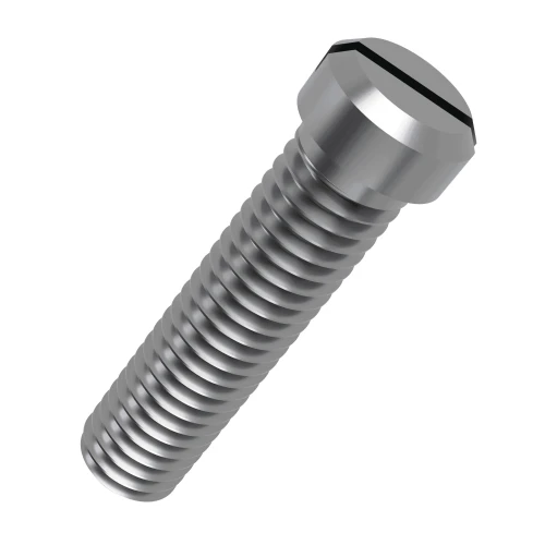 M4 x 8mm Reduced Head Slotted Pan Head Machine Screw (DIN 920) A2 Stainless Steel