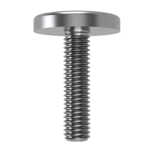 M5 x 6mm Large Head Slotted Pan Head Machine Screw (DIN 921) | A1 Stainless Steel
