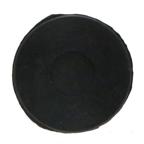 M12 x 50mm Tapered Rubber Foot - 40mm Base | Rubber & Stainless Steel