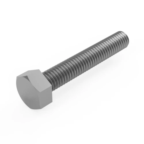 M16 x 50mm Set Screw - Hex Head (DIN 933) | Marine Grade A4-80 Stainless Steel