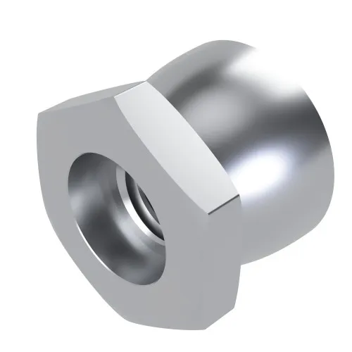 M10 Shear Nut (19mm Across Flats) (1-Way Tamper Proof) | BZP Steel