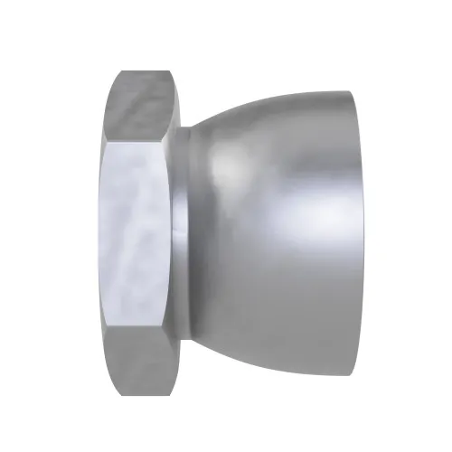 M12 Shear Nut (22mm Across Flats) (1-Way Tamper Proof) | Galvanised Steel