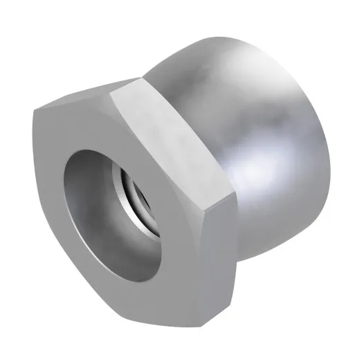 M20 Shear Nut (32mm Across Flats) (1-Way Tamper Proof) | Galvanised Steel