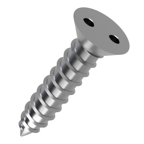 4.2mm x 50mm 2-Hole Countersunk AB Self Tapping Screw - A2 | Vital Parts