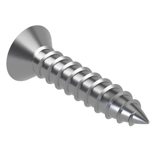4.2mm x 50mm Snake Eye Countersunk AB Self Tapping Screw | A2 Stainless Steel