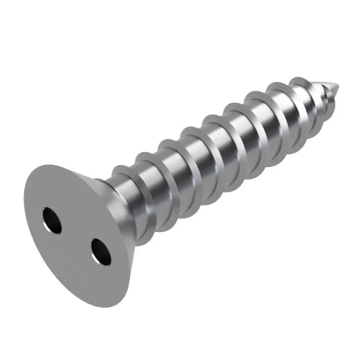 4.2mm x 50mm Snake Eye Countersunk AB Self Tapping Screw | A2 Stainless Steel