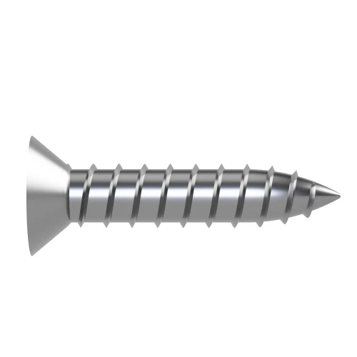 4.8mm x 13mm 2-Hole Countersunk AB Self Tapping Screw - A2 | Vital Parts
