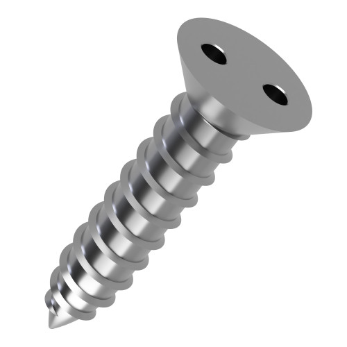 2.9mm x 32mm 2-Hole Countersunk AB Self Tapping Screw - A2 | Vital Parts