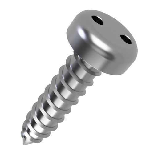 3.5mm x 13mm 2-Hole Pan Head AB Self Tapping Screw - A2 | Vital Parts