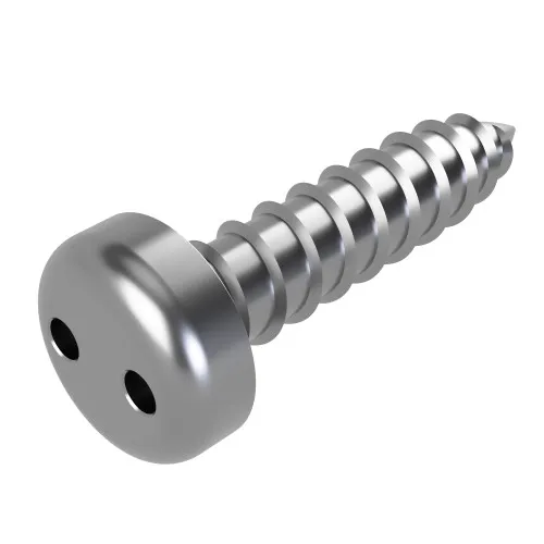 4.2mm x 25mm Snake Eye Pan Head AB Self Tapping Screw | A2 Stainless Steel