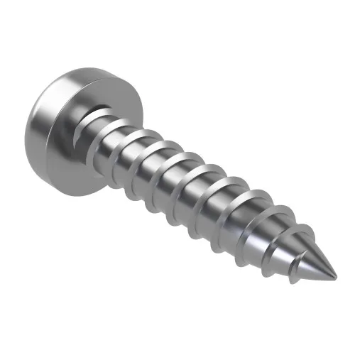 4.2mm x 50mm Snake Eye Pan Head AB Self Tapping Screw | A2 Stainless Steel