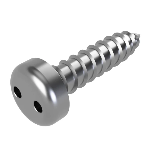 4.8mm x 25mm 2-Hole Pan Head AB Self Tapping Screw - A2 | Vital Parts