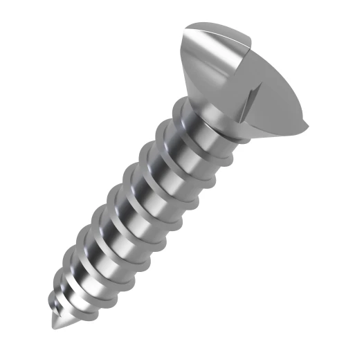4.2mm x 13mm Clutch Countersunk AB Self Tapping Screw - A2 Stainless Steel