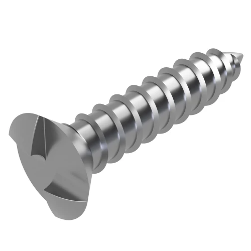4.2mm x 13mm Clutch Countersunk AB Self Tapping Screw - A2 | Vital Parts