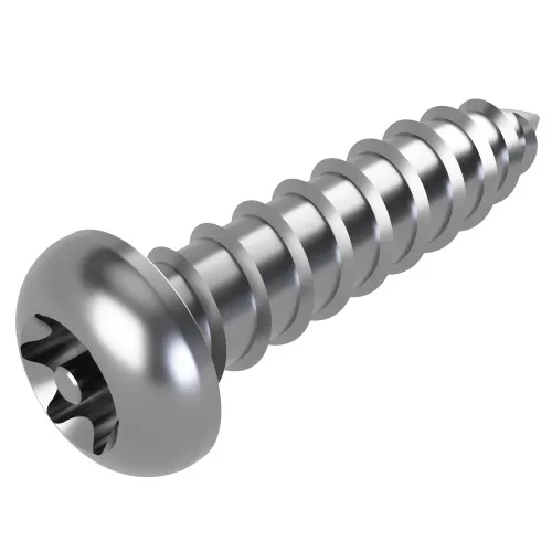 4.8mm x 13mm Security Torx Button Head AB Self Tapping Screw | A2 Stainless Steel