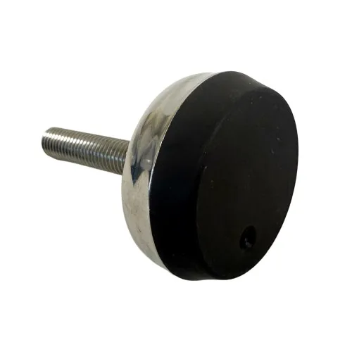 M10 x 70mm Stainless Steel Adjustable Foot - 50mm Base | Hygienic
