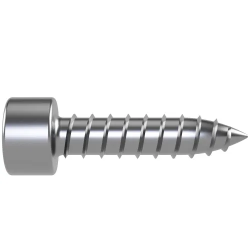 5.5mm (#12) x 45mm (1.3/4") - Self Tapping Hex Socket Cap Head Screw | Vital Parts
