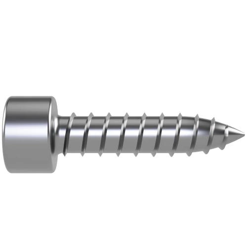 4.8mm (#10) x 90mm - Self Tapping Hex Socket Cap Head Screw | Vital Parts