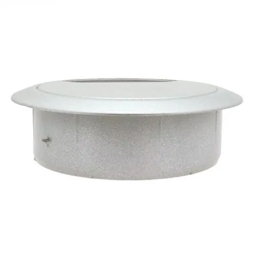 60mm Silver Desk Grommet / Cable Tidy (72mm Head) ABS