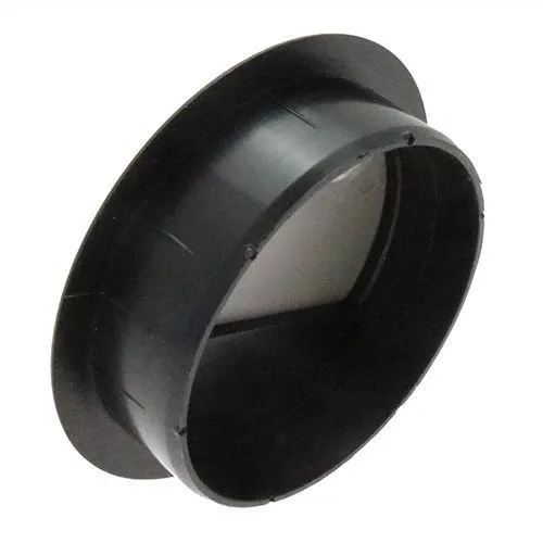 60mm Silver/Black Desk Grommet / Cable Tidy (72mm Head) ABS