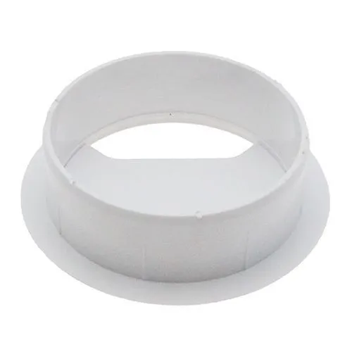65mm White Desk Grommet / Cable Tidy (78mm Head) ABS