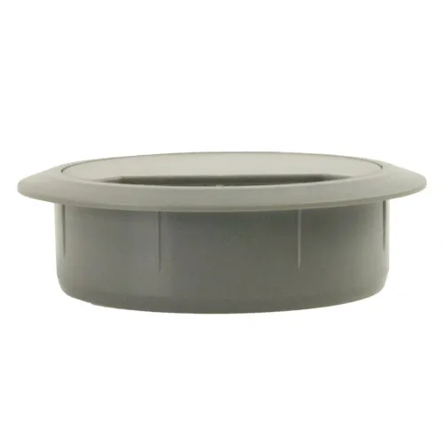 65mm Grey Desk Grommet / Cable Tidy (78mm Head) ABS