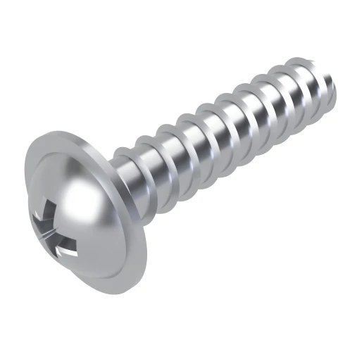 3.5mm x 9.5mm Pozi Flange B Self Tapping Screw BS 4174 - BZP | Vital Parts