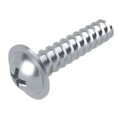 4.2mm x 13mm Pozi Flanged B Self Tapping Screw (BS 4174) | BZP Steel