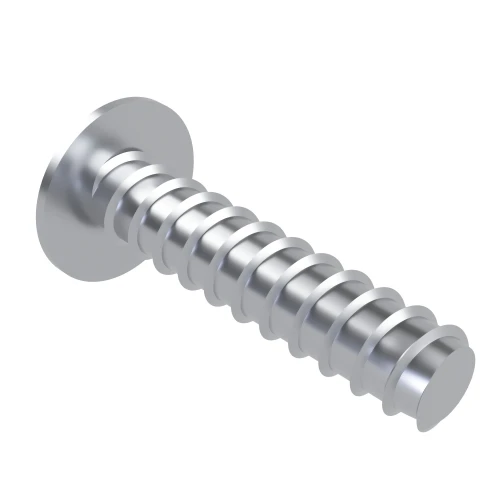 4.2mm x 19mm Pozi Flange B Self Tapping Screw BS 4174 - BZP | Vital Parts