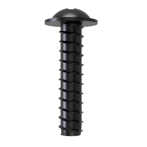4.2mm x 13mm Pozi Flange B Self Tapping Screw BS 4174 - Black Zinc | Vital Parts