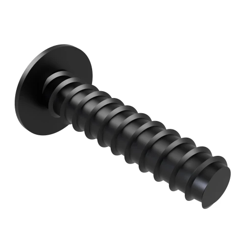 4.2mm x 13mm Pozi Flange B Self Tapping Screw BS 4174 - Black Zinc | Vital Parts