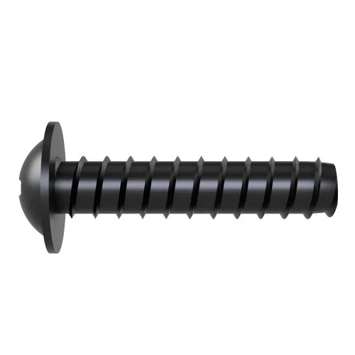 4.2mm x 13mm Pozi Flanged B Self Tapping Screw (BS 4174) | Black Zinc Steel
