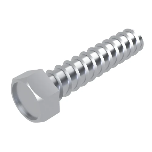 4.8mm x 13mm Hex Head B Self Tapping Screw DIN 7976F - BZP | Vital Parts