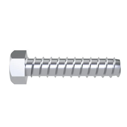 5.5mm x 19mm Hex Head B Self Tapping Screw DIN 7976F - BZP | Vital Parts