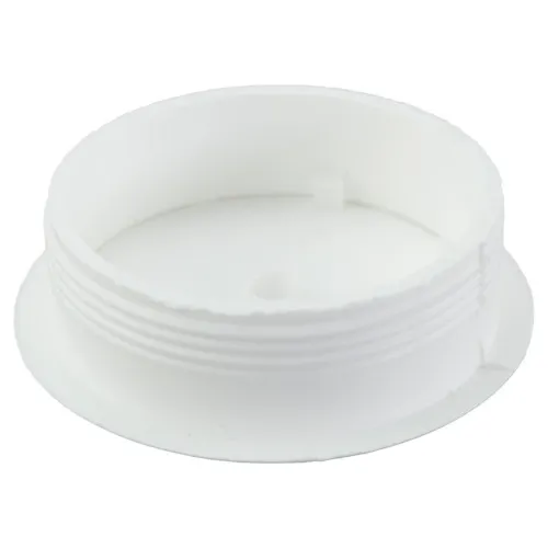 White ABS Desk Cable Tidy, 80mm Hole Diameter - DCT015-500