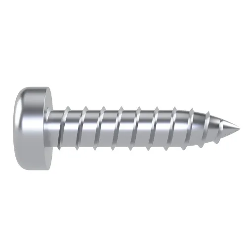 4.2mm x 25mm Pin Torx Pan Head AB Self Tapping Screw - BZP | Vital Parts