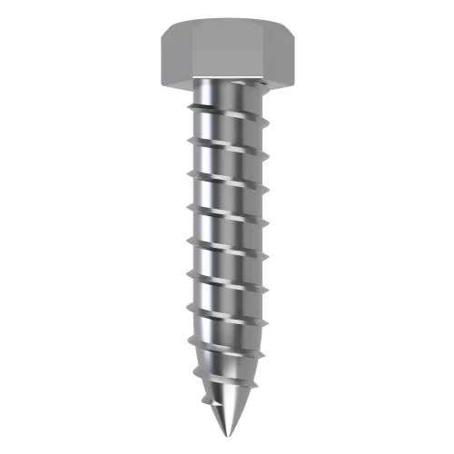 4.8mm x 50mm Hex Head Self Tapping Screw DIN 7976C - A2 | Vital Parts