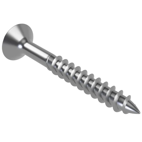 4mm x 25mm Torx Countersunk (Part Threaded) Chipboard Screw | Marine Grade A4 Stainless Steel