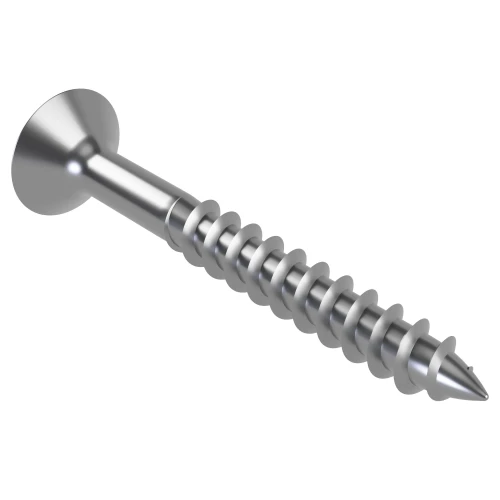 4.0mm x 60mm Pozi Countersunk Part Threaded Chipboard Screw - A2 |  Vital Parts