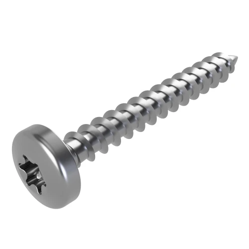 5mm x 45mm Torx Pan Head (Fully Threaded) Chipboard Screw | A2 Stainless Steel