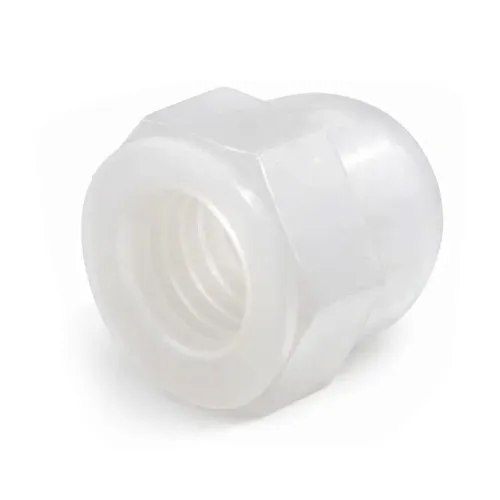 M3 Nylon Dome Nut (DIN 1587) | Natural