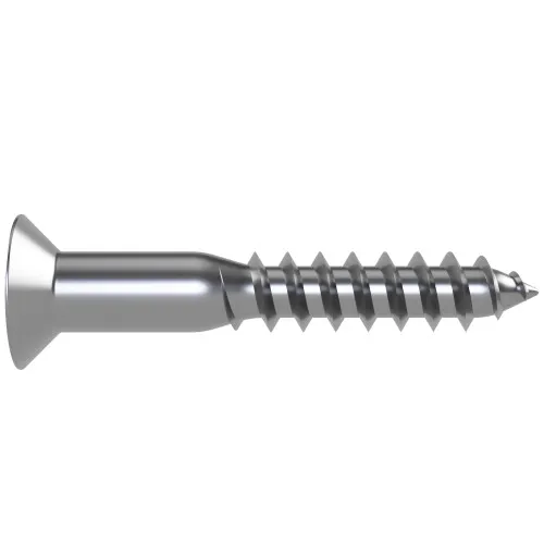 4mm x 45mm Pozi Countersunk Wood Screw (DIN 7997Z) | A2 Stainless Steel