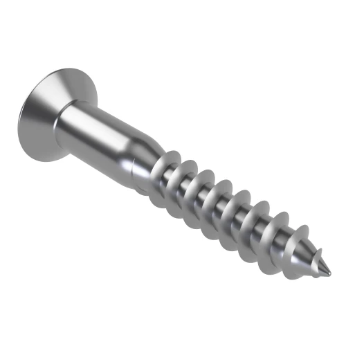 6.0mm x 40mm Pozi Raised Countersunk Wood Screw DIN 7995Z - A2 | Vital Parts